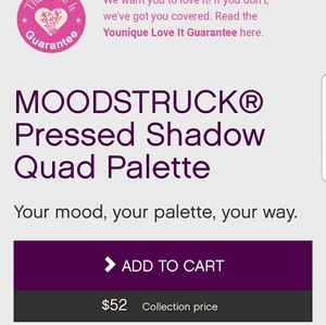 Moodstruck Pressed Shadow Palette with two palette